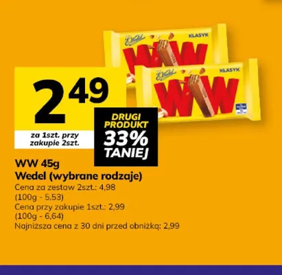 WW Wedel 45g promocja w Hitpol