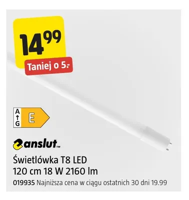 Świetlówka T8 LED Anslut promocja w Jula