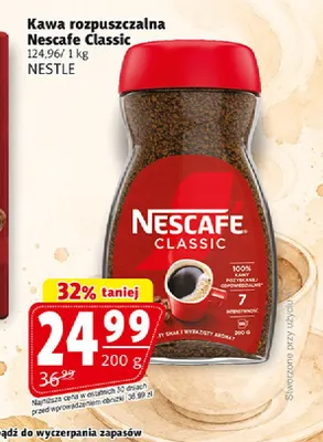 Kawa rozpuszczalna Nescafé Classic promocja w Prim Market