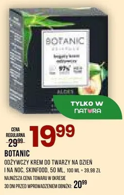 Odżywczy krem do twarzy na dzień i na noc Skinfood promocja w Drogerie Natura