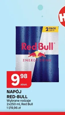 Napój energetyczny Red Bull 2-pak promocja w Chorten