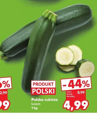 Cukinia polska promocja w Kaufland