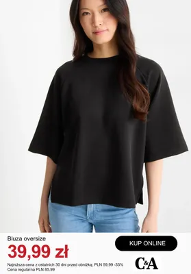 Bluza oversize C&A promocja w C&A