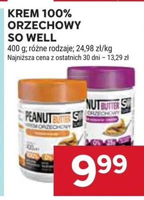 Krem 100% orzechowy promocja w Stokrotka