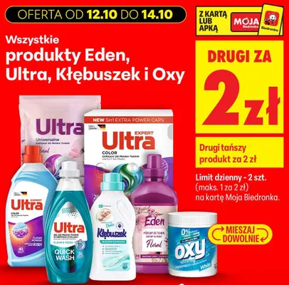 Mleczko do prania Kłębuszek promocja w Biedronka