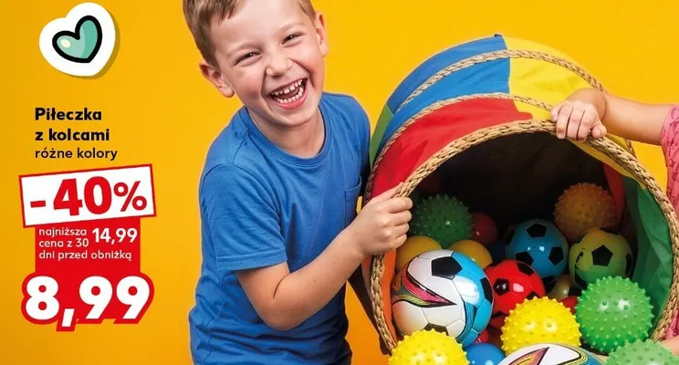 Piłeczka z kolcami Kaufland promocja w Kaufland