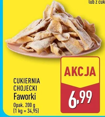 Cukiernia chojecki faworki promocja w Aldi