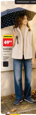 Kamizelka damska Clevé promocja w Biedronka