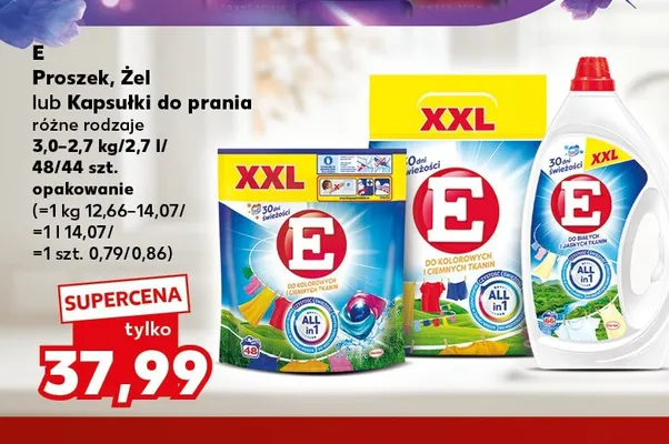 Żel do prania E promocja w Kaufland