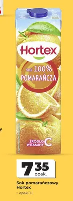 Sok pomarańczowy Hortex promocja w Odido