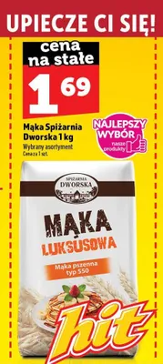 Mąka pszenna luksusowa Spiżarnia Dworska typ 550 promocja w TOPAZ
