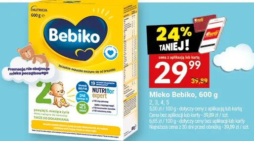Mleko Bebiko promocja w Twój Market