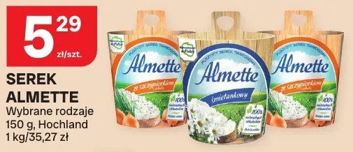 Serek almette promocja w Chorten