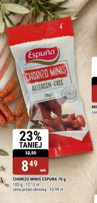 Chorizo Minis Espuña promocja w bi1