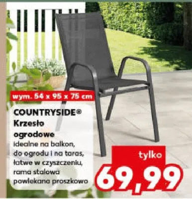 Krzesło ogrodowe promocja w Kaufland