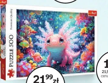 Puzzle Trefl 500 Axolotl promocja w Dzień Dziecka