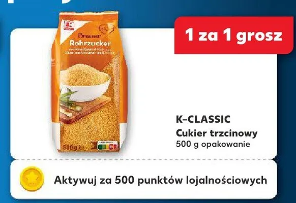 Cukier trzcinowy promocja w Kaufland