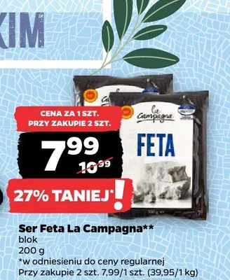 Ser Feta La Campagna promocja w Netto