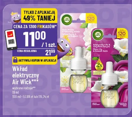 Wkład elektryczny Air Wick wybrane rodzaje promocja w POLOmarket