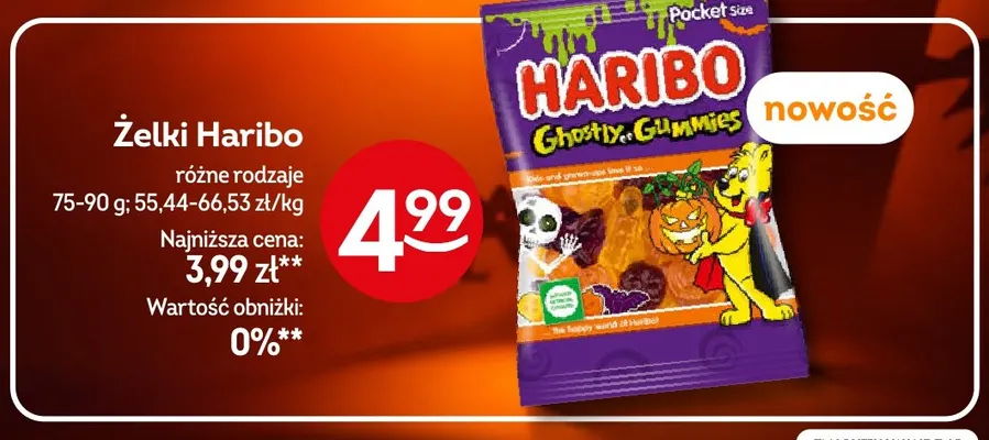 Żelki Haribo promocja w Żabka