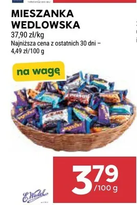 Mieszanka Wedlowska na wagę E.Wedel promocja w Stokrotka