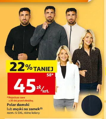 Polar męski na zamek Inextenso promocja w Auchan