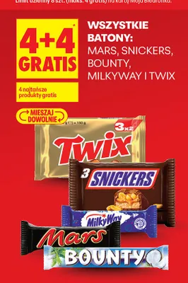 Baton Milky Way promocja w Biedronka