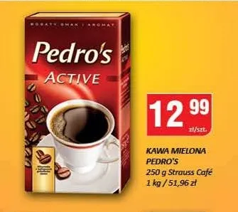 Kawa mielona Pedro's Active promocja w Chorten