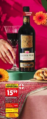 Wino półwytrawne czerwone promocja w Biedronka