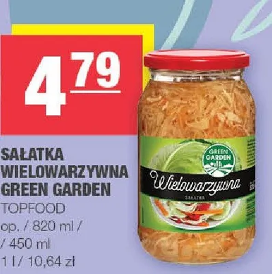 Sałatka wielowarzywna Green Garden promocja w SPAR