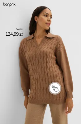 Sweter Bonprix promocja w bonprix