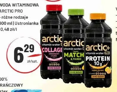 Woda witaminowa Arctic+ Match & Mango promocja w Sedal