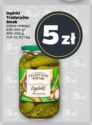 Ogórki Tradycyjny Smak promocja w Netto