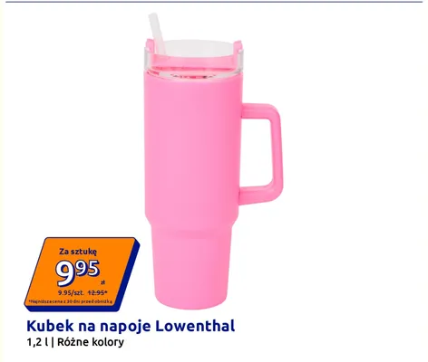 Kubek na napoje Lowenthal 1,2 l promocja w Action