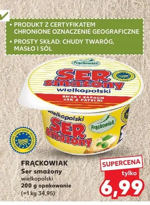 Ser smażony wielkopolski Frąckowiak promocja w Kaufland