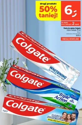 Pasta do zębów Colgate Whitening promocja w Dealz