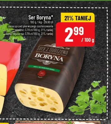Ser Boryna Sery z Goliszewa promocja w POLOmarket