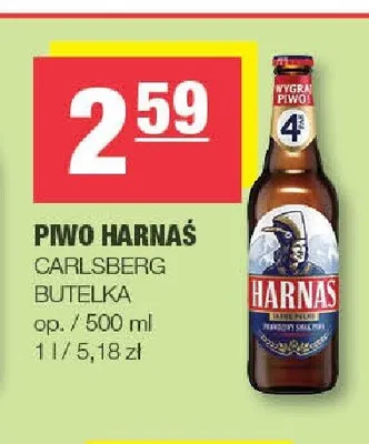 Piwo Harnaś promocja w SPAR
