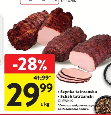 Schab tatrzański Olewnik promocja w Intermarche