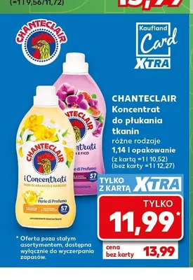 Koncentrat do płukania tkanin Chanteclair iConcentrati Fiori di Arancio e Narciso promocja w Kaufland