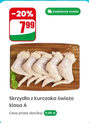Skrzydło z kurczaka świeże klasa A promocja w Dino