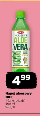 Napój aloesowy OKF promocja w Netto
