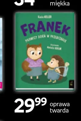 Książka Franek Pierwszy dzień w przedszkolu Wilga promocja w Empik