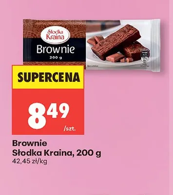 Brownie Słodka Kraina promocja w Biedronka