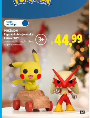 Figurka kolekcjonerska Funko POP! Blaziken Pokémon promocja w Lidl