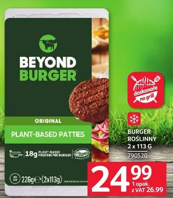 Burger roślinny 2 x 113 g promocja w Selgros