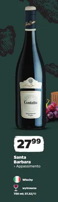 Wino czerwone Santa Barbara Appassimento promocja w Netto