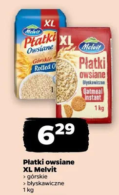 Płatki owsiane XL górskie promocja w Netto