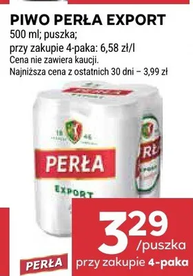 Piwo Export promocja w Stokrotka