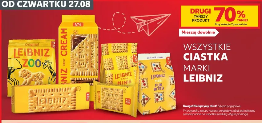 Ciastka marki Leibniz promocja w Kaufland